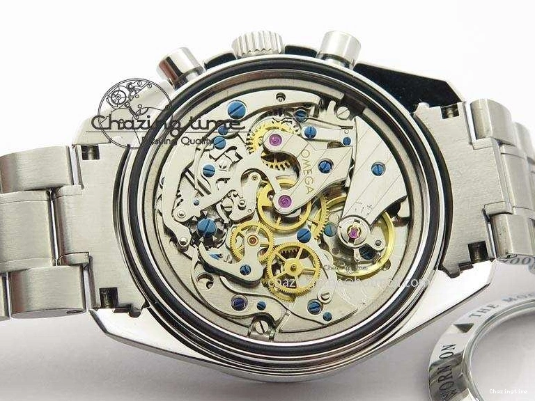 0329 Youthful Speedmaster JHF SS ‘Work on the Moon’ Gary Dial On SS Bracelet 8241